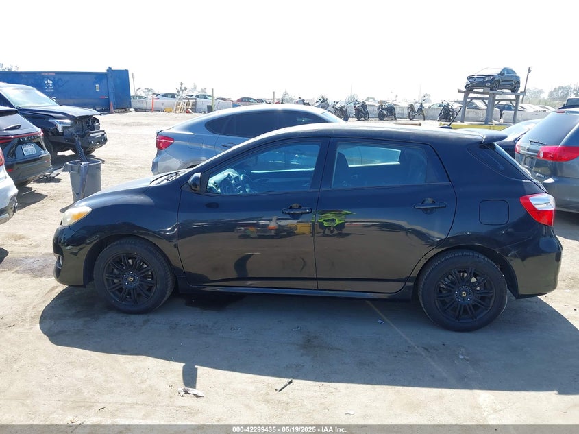 2009 TOYOTA MATRIX VIN: 2T1GE40E39C001438