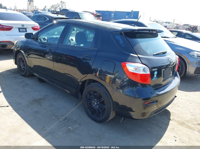 2009 TOYOTA MATRIX VIN: 2T1GE40E39C001438