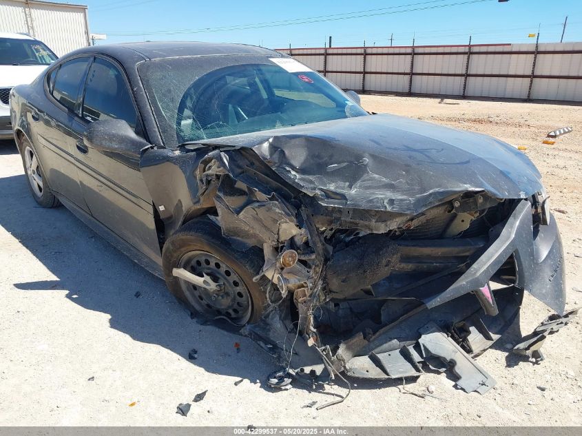 2008 Pontiac Grand Prix VIN: 2G2WP552381111496 Lot: 42299537