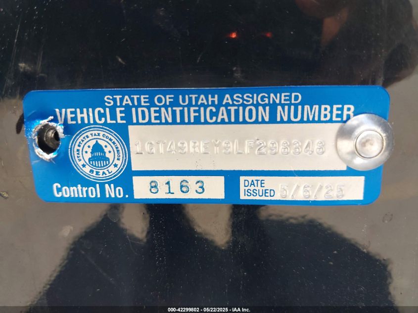 2020 GMC Sierra - 1GT49REY9LF298348