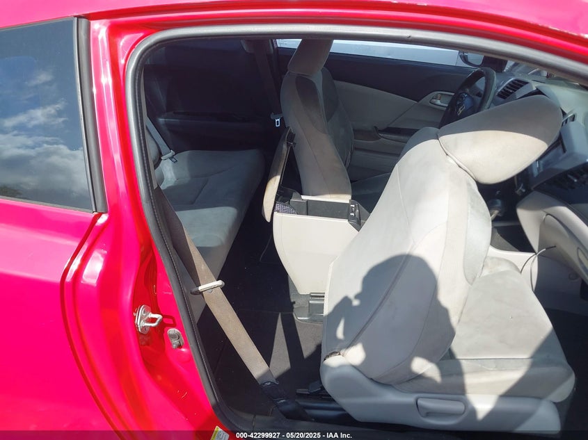 2012 HONDA CIVIC VIN: 2HGFG3B5XCH547598