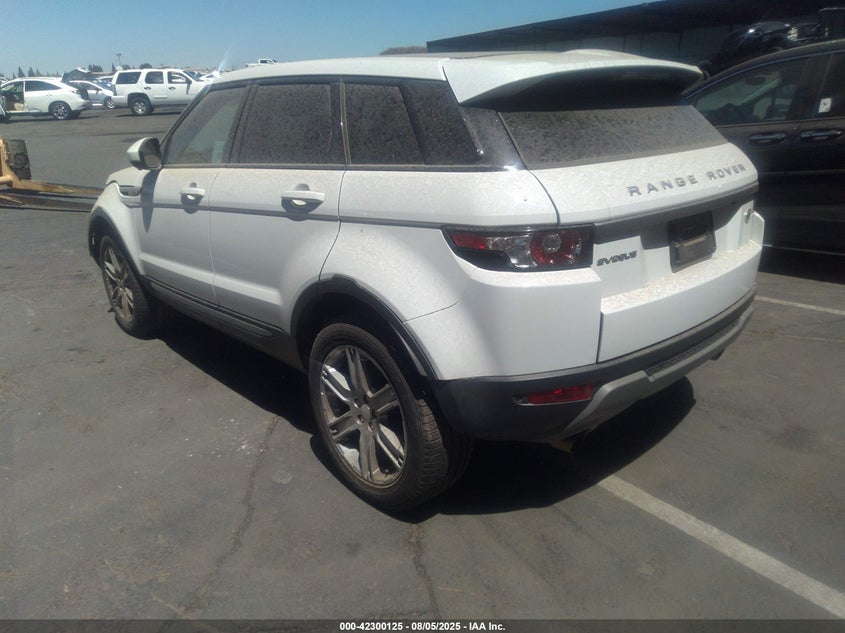 Vin: salvp2bg3fh964229, lot: 42792329, land rover range rover evoque pure 20153