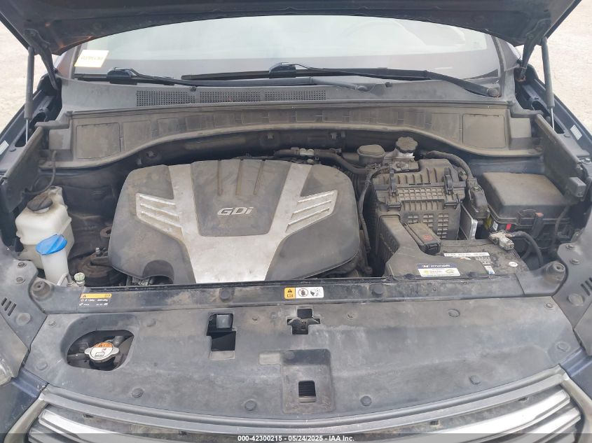 2017 Hyundai Santa Fe Se VIN: KM8SN4HF5HU172650 Lot: 42300215