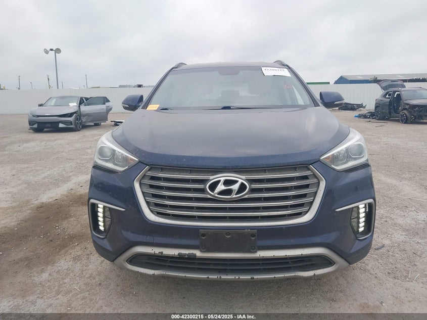 2017 Hyundai Santa Fe Se VIN: KM8SN4HF5HU172650 Lot: 42300215