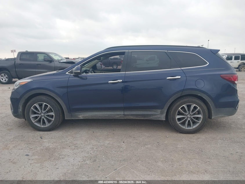 2017 Hyundai Santa Fe Se VIN: KM8SN4HF5HU172650 Lot: 42300215