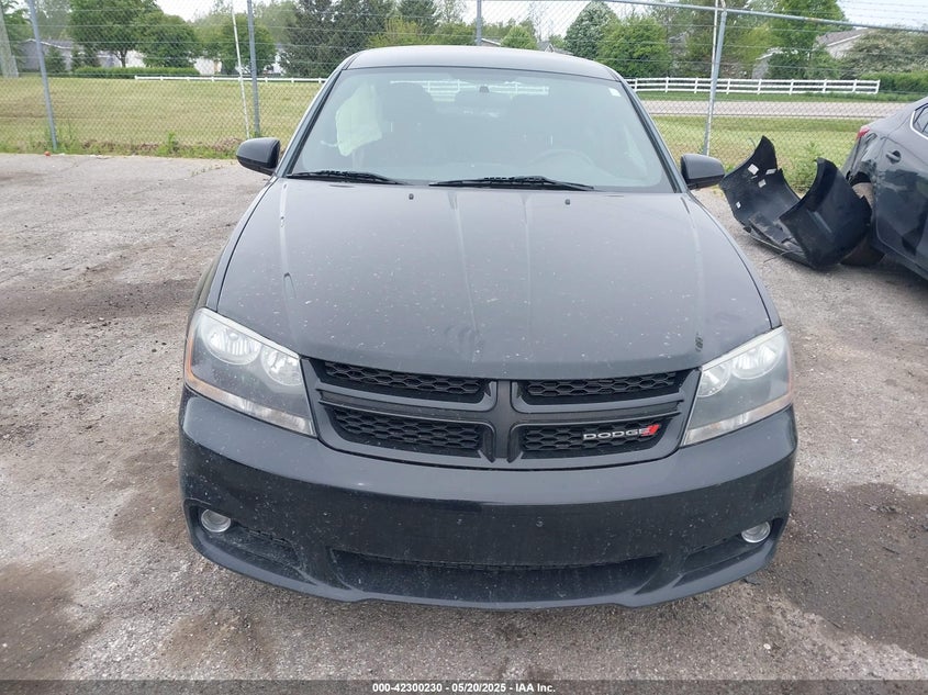 2013 DODGE AVENGER SXT 1C3CDZCB6DN576272