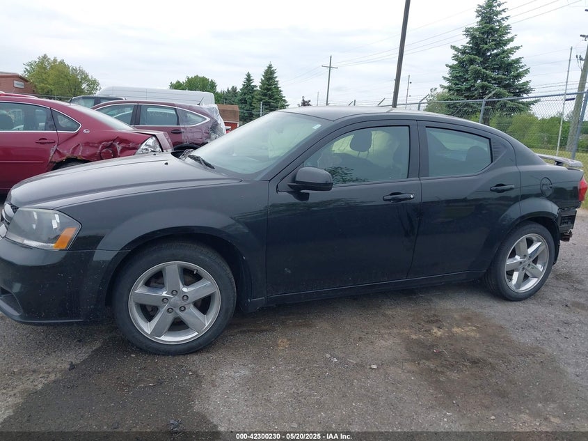 2013 DODGE AVENGER SXT 1C3CDZCB6DN576272