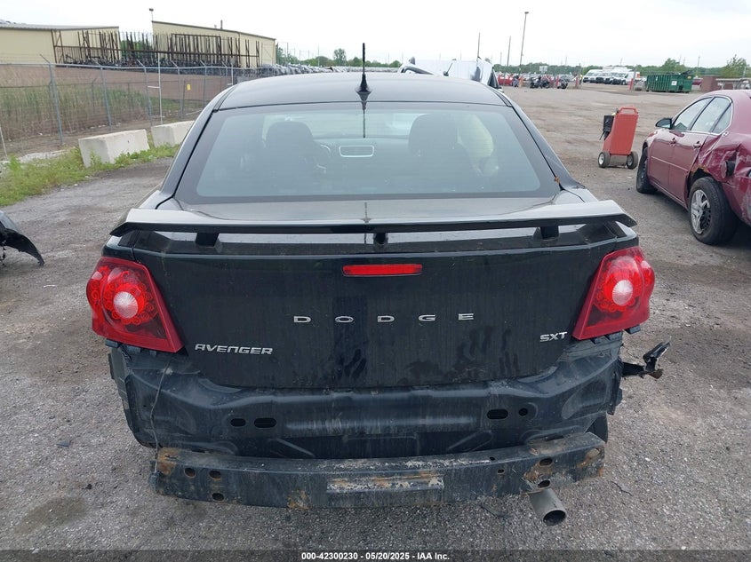 2013 DODGE AVENGER SXT 1C3CDZCB6DN576272
