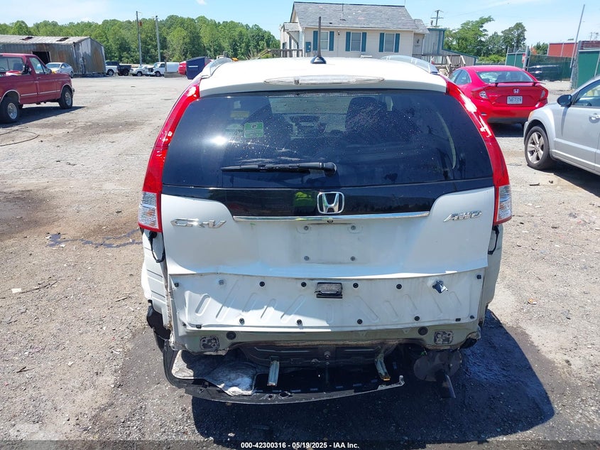 2013 HONDA CR-V EX-L - 5J6RM4H77DL064197
