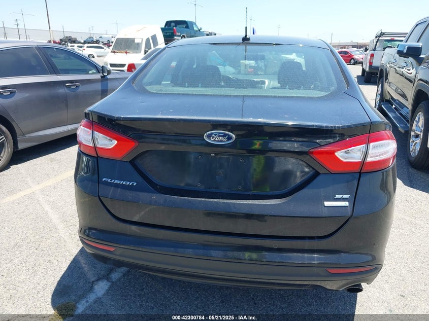 2016 FORD FUSION VIN: 3FA6P0HD8GR267447
