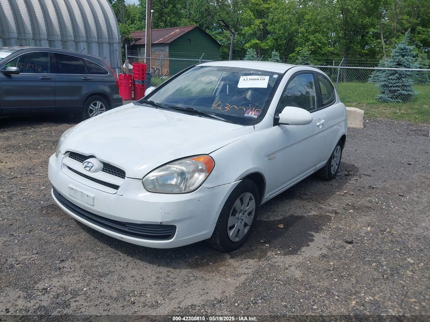 2009 HYUNDAI ACCENT VIN: KMHCM36C29U129234