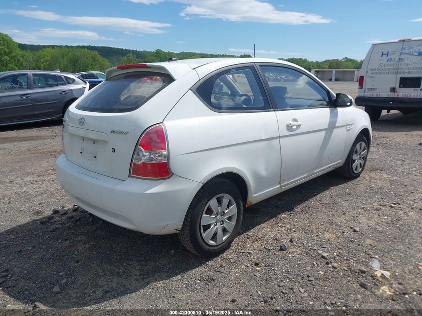 2009 HYUNDAI ACCENT VIN: KMHCM36C29U129234