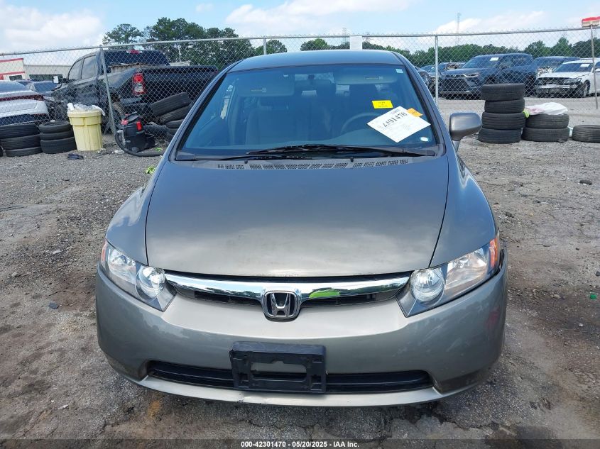 2008 Honda Civic Lx VIN: 1HGFA16598L103140 Lot: 42301470