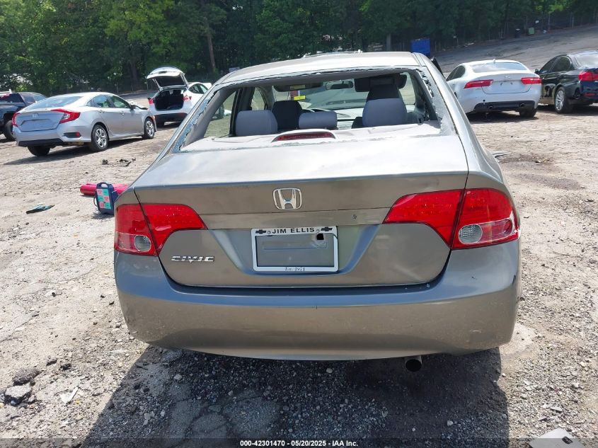 2008 Honda Civic Lx VIN: 1HGFA16598L103140 Lot: 42301470