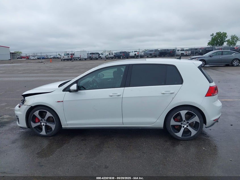 2017 VOLKSWAGEN GOLF GTI AUTOBAHN 4-DOOR/S 4-DOOR/SE 4-DOOR/SPORT 4-DOOR - 3VW547AUXHM026857
