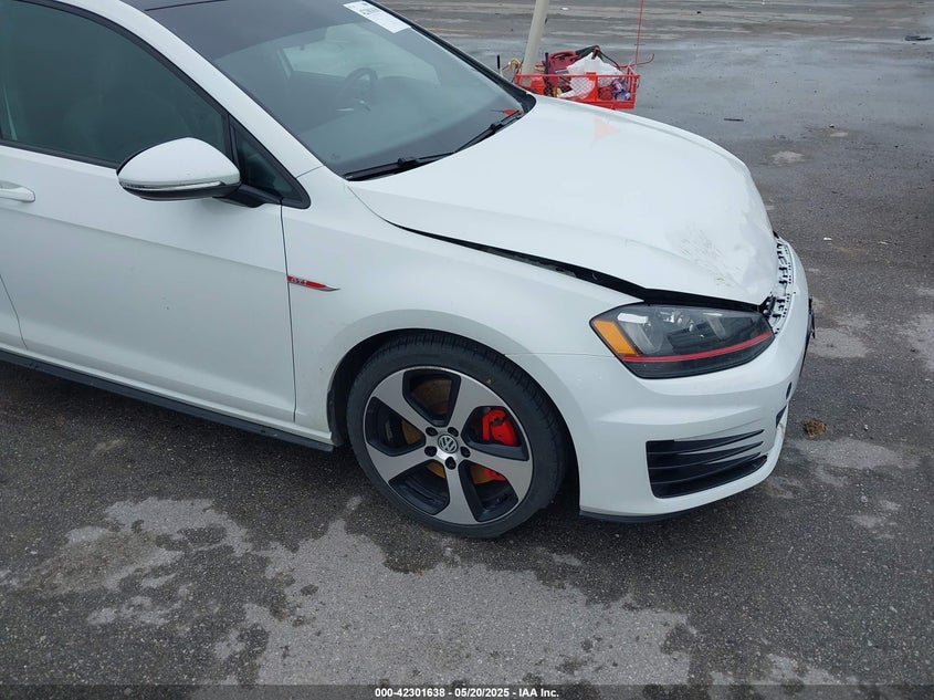 2017 VOLKSWAGEN GOLF GTI AUTOBAHN 4-DOOR/S 4-DOOR/SE 4-DOOR/SPORT 4-DOOR - 3VW547AUXHM026857