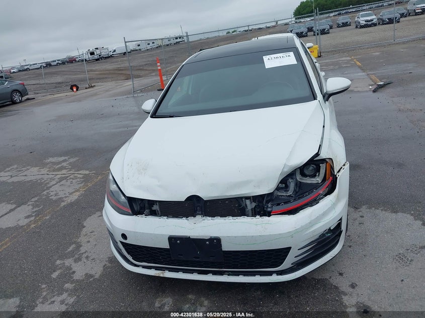 2017 VOLKSWAGEN GOLF GTI AUTOBAHN 4-DOOR/S 4-DOOR/SE 4-DOOR/SPORT 4-DOOR - 3VW547AUXHM026857