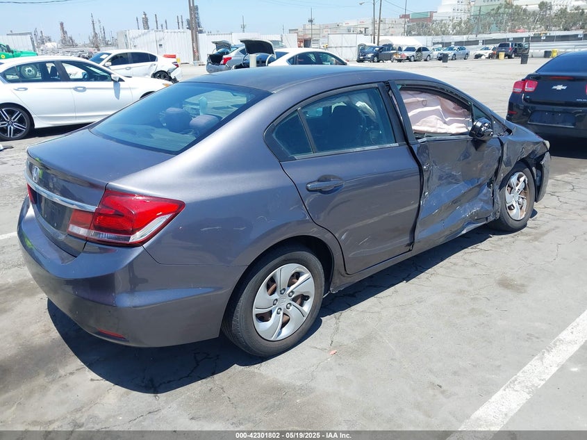 2014 HONDA CIVIC VIN: 19XFB2F58EE269638