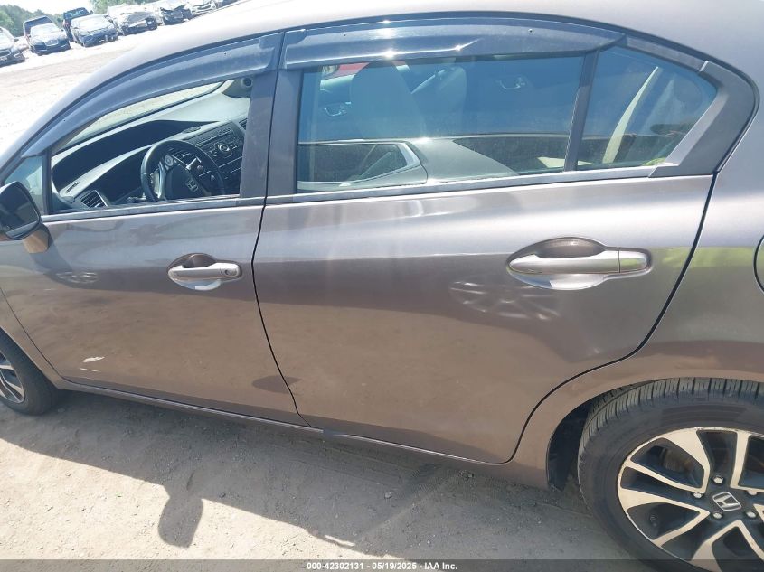 2013 Honda Civic Ex-L VIN: 2HGFB2F90DH543566 Lot: 42302131