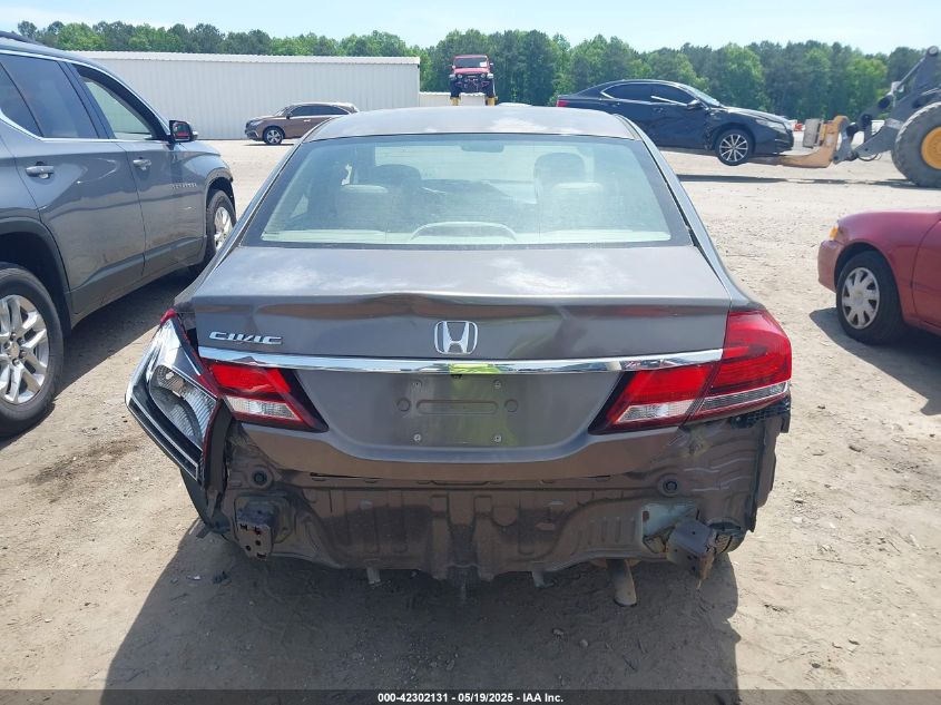 2013 Honda Civic Ex-L VIN: 2HGFB2F90DH543566 Lot: 42302131