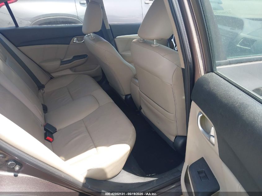 2013 Honda Civic Ex-L VIN: 2HGFB2F90DH543566 Lot: 42302131