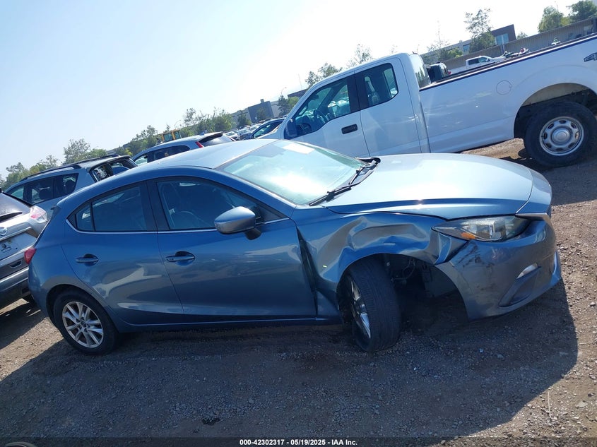 2014 MAZDA MAZDA3 VIN: JM1BM1M71E1160707