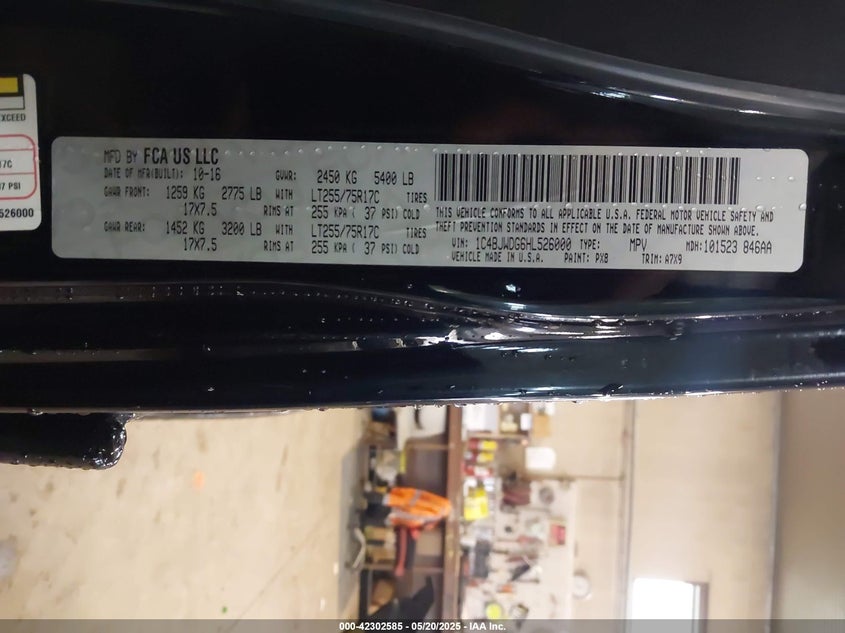 2017 JEEP WRANGLER UNLIMITED WILLY WHEELER 4X4 - 1C4BJWDG6HL526000