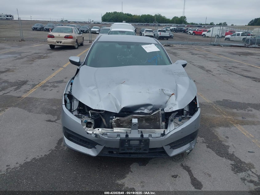 2016 HONDA CIVIC VIN: 19XFC2F50GE074634