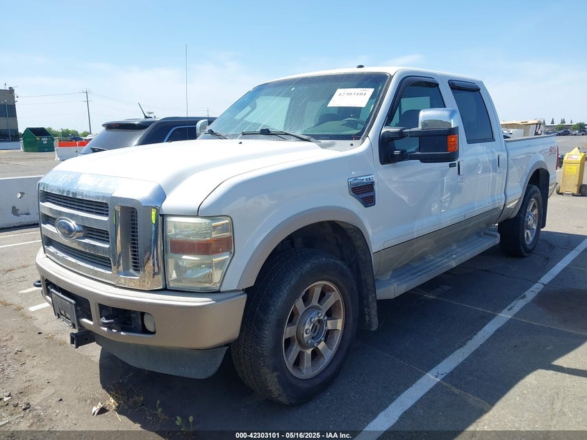 2008 FORD F-250 VIN: 1FTSW21R38EC81242
