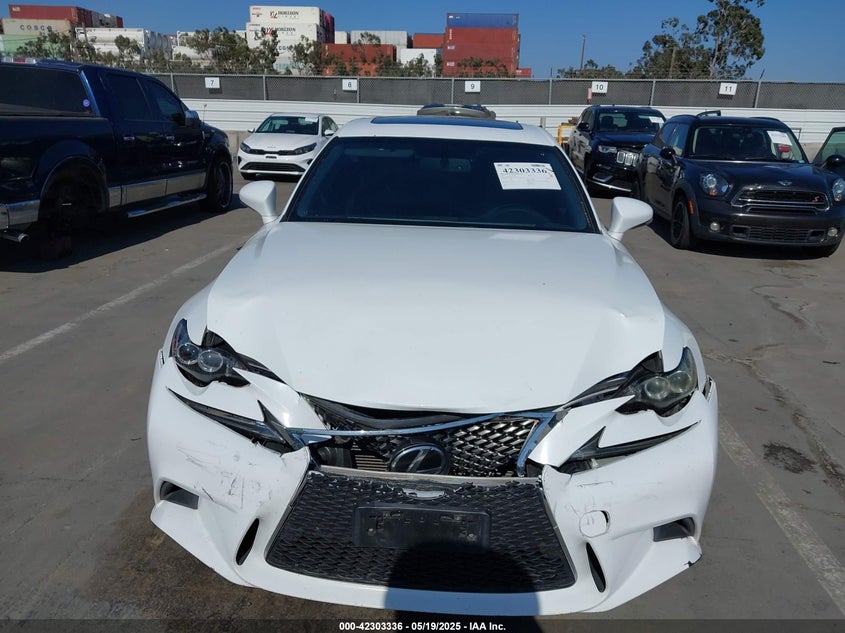2015 LEXUS IS 250 VIN: JTHBF1D22F5075740