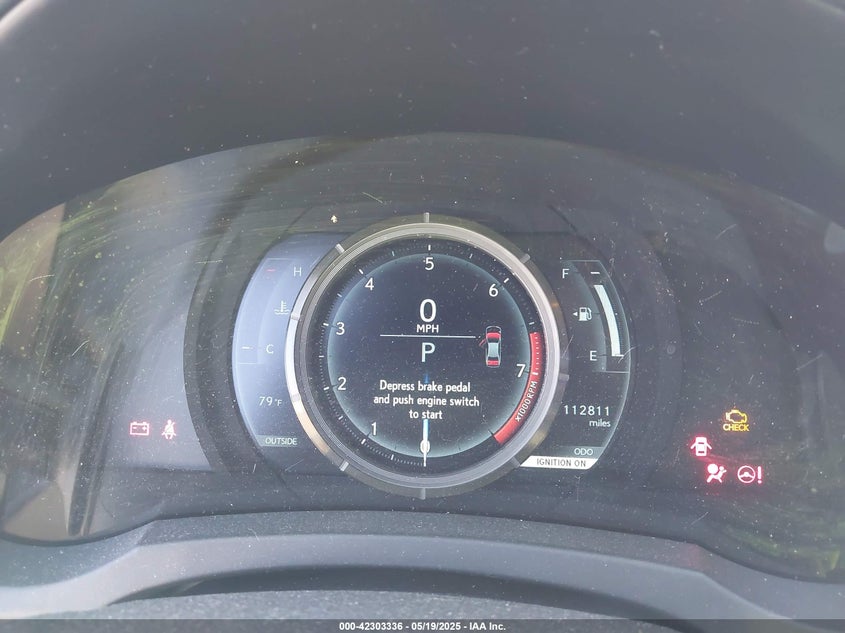 2015 LEXUS IS 250 VIN: JTHBF1D22F5075740