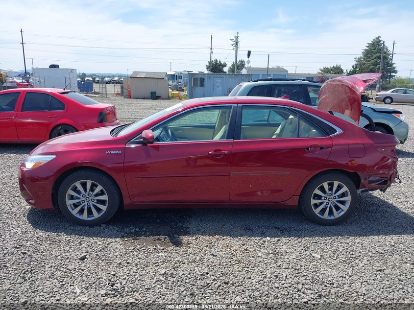 2015 TOYOTA CAMRY HYBRID XLE - 4T1BD1FK3FU156431