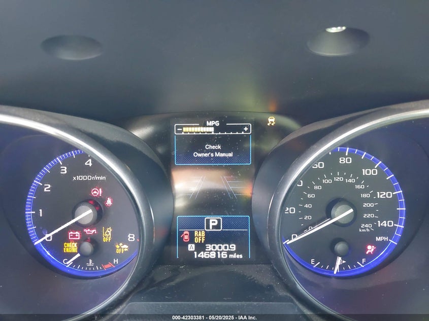 2019 SUBARU LEGACY VIN: 4S3BNAN6XK3024210