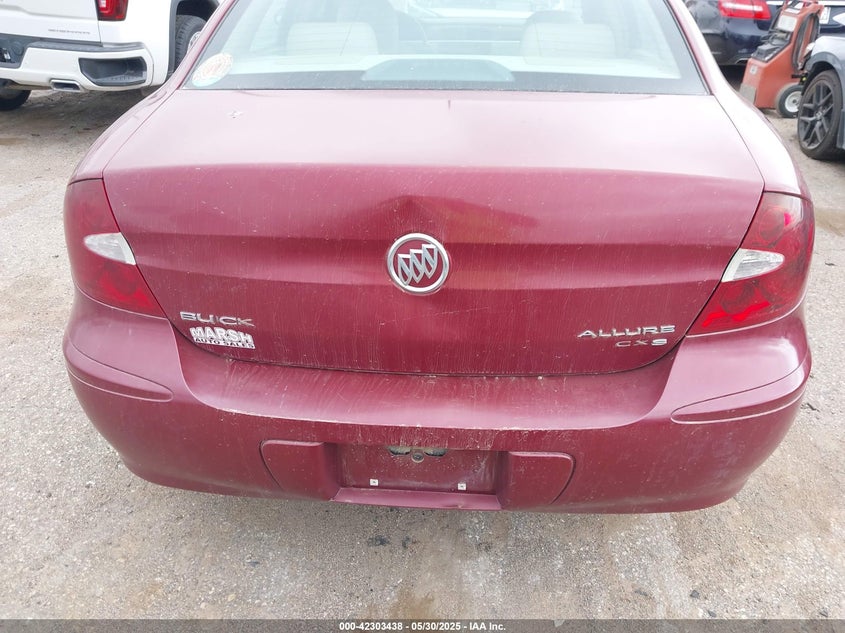 2006 Buick Allure Cxs VIN: 2G4WH587161138303 Lot: 42303438