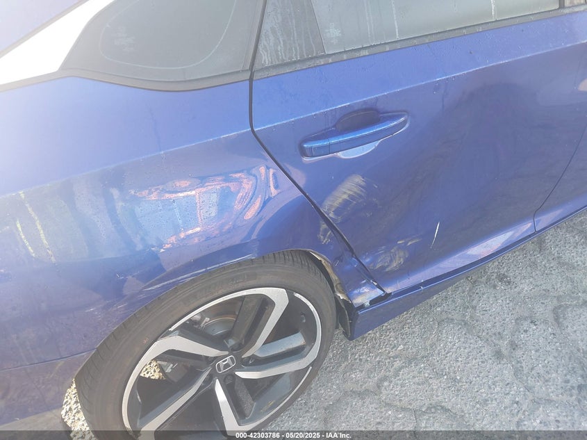 2022 HONDA ACCORD VIN: 1HGCV3F23NA038494