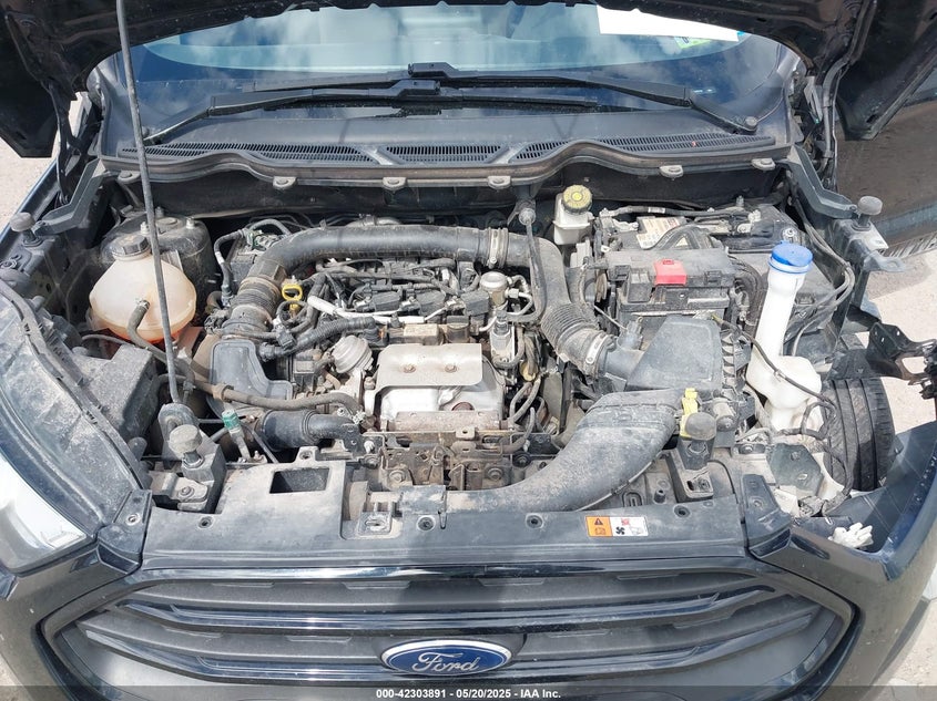 VIN MAJ3P1RE6JC235781 2018 FORD ECOSPORT S