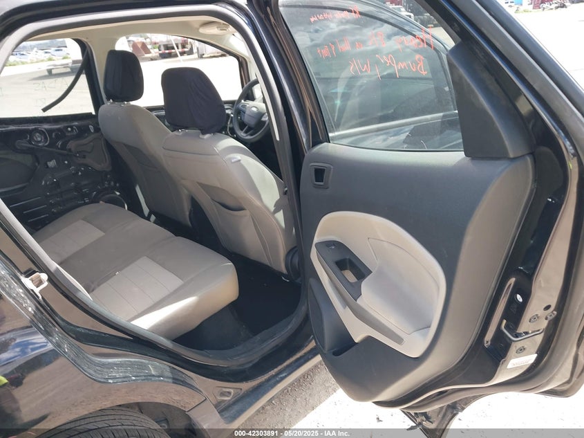 VIN MAJ3P1RE6JC235781 2018 FORD ECOSPORT S