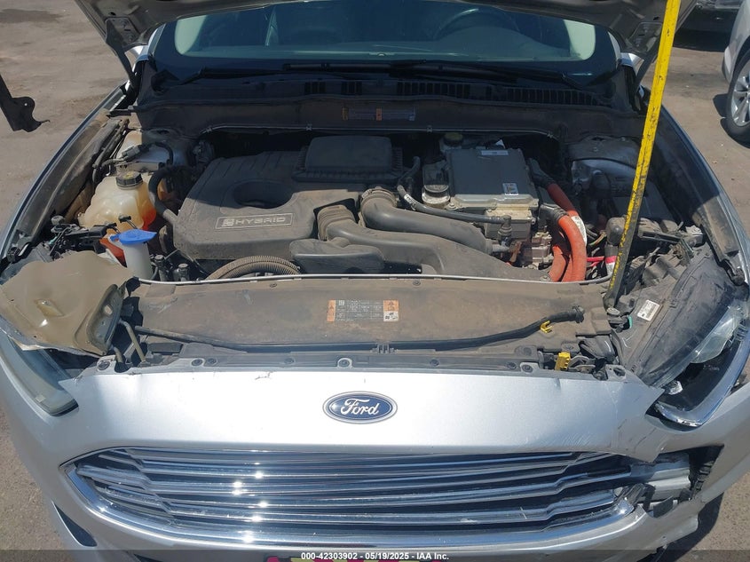 2013 FORD FUSION HYBRID VIN: 3FA6P0LU8DR325513