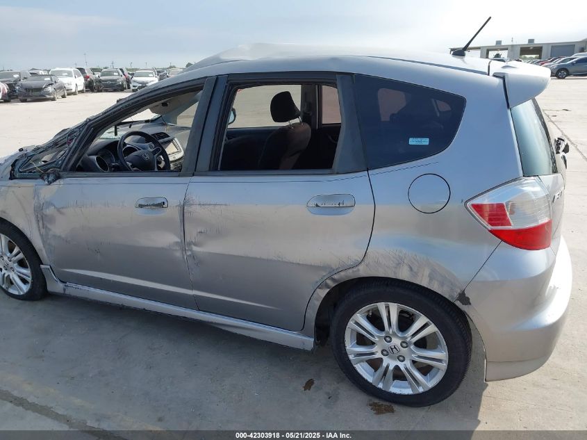 2009 Honda Fit Sport VIN: JHMGE88499S065502 Lot: 42303918
