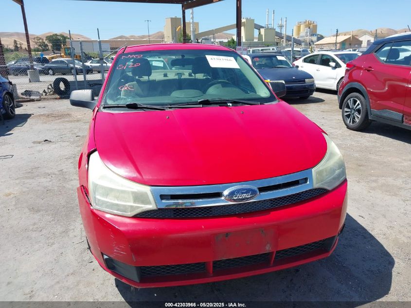 2008 Ford Focus Se/Ses VIN: 1FAHP35N78W148939 Lot: 42303966