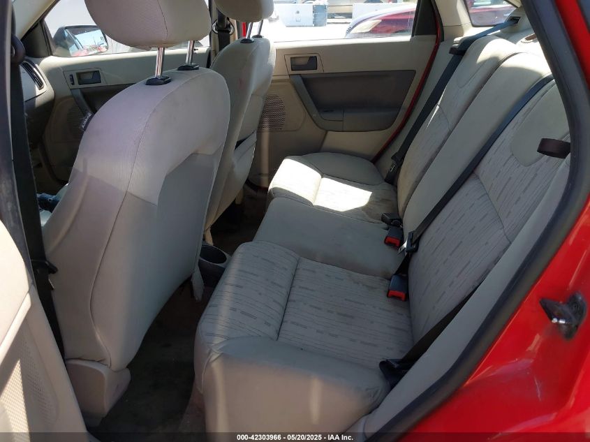 2008 Ford Focus Se/Ses VIN: 1FAHP35N78W148939 Lot: 42303966