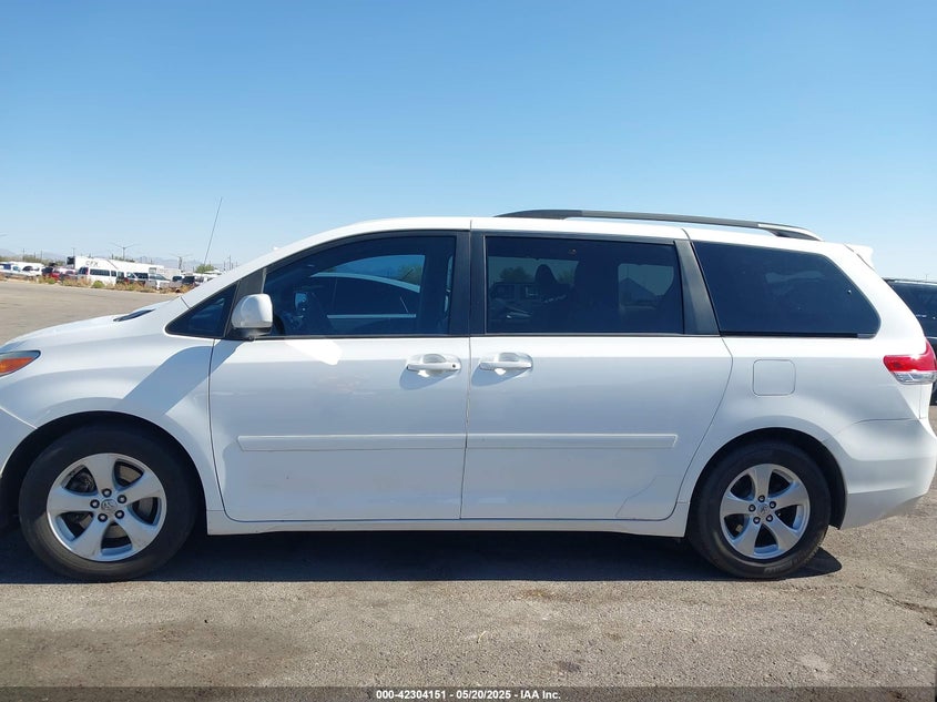 2012 TOYOTA SIENNA VIN: 5TDKK3DCXCS214486