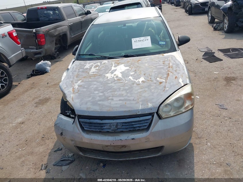 2007 CHEVROLET MALIBU VIN: 1G1ZS58F77F316373