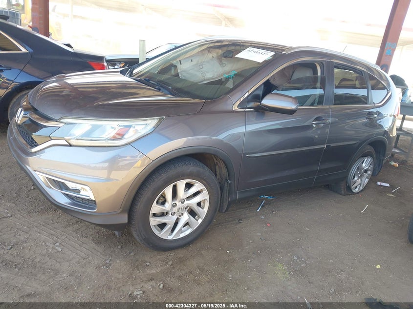 2015 HONDA CR-V EX-L - 2HKRM4H71FH661231