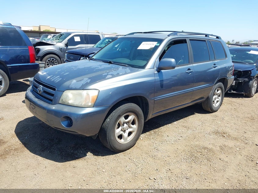 2006 TOYOTA HIGHLANDER VIN: JTEGD21A460142717