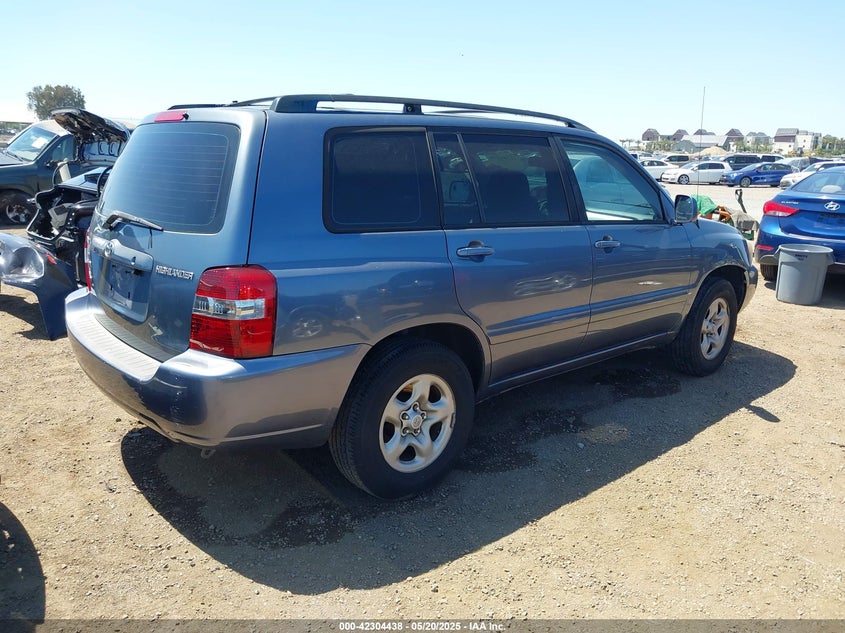 2006 TOYOTA HIGHLANDER VIN: JTEGD21A460142717