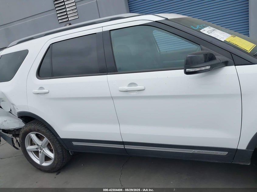 2017 FORD EXPLORER VIN: 1FM5K8D80HGE38496