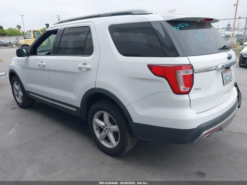 2017 FORD EXPLORER VIN: 1FM5K8D80HGE38496