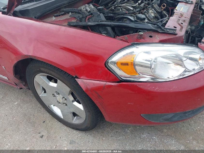2008 Chevrolet Impala Ss VIN: 2G1WD58C489226207 Lot: 42304501