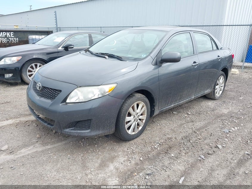 2009 TOYOTA COROLLA VIN: 2T1BU40E69C039288